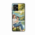 nature s frame glossy metal case cover for Motorola G64 5G