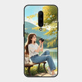 nature s frame glossy metal case cover for Oneplus 7 Pro