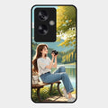 nature s frame glossy metal case cover for Oppo A79 5G