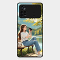nature s frame glossy metal case cover for Poco X4 Pro 5G