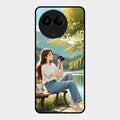 nature s frame glossy metal case cover for Realme 11 5G