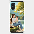 nature s frame glossy metal case cover for Realme 7 Pro