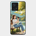 nature s frame glossy metal case cover for Realme 9 Pro Plus 5G