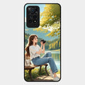 nature s frame glossy metal case cover for Redmi Note 11 Pro 5G