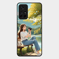 nature s frame glossy metal case cover for Redmi Note 11T 5G