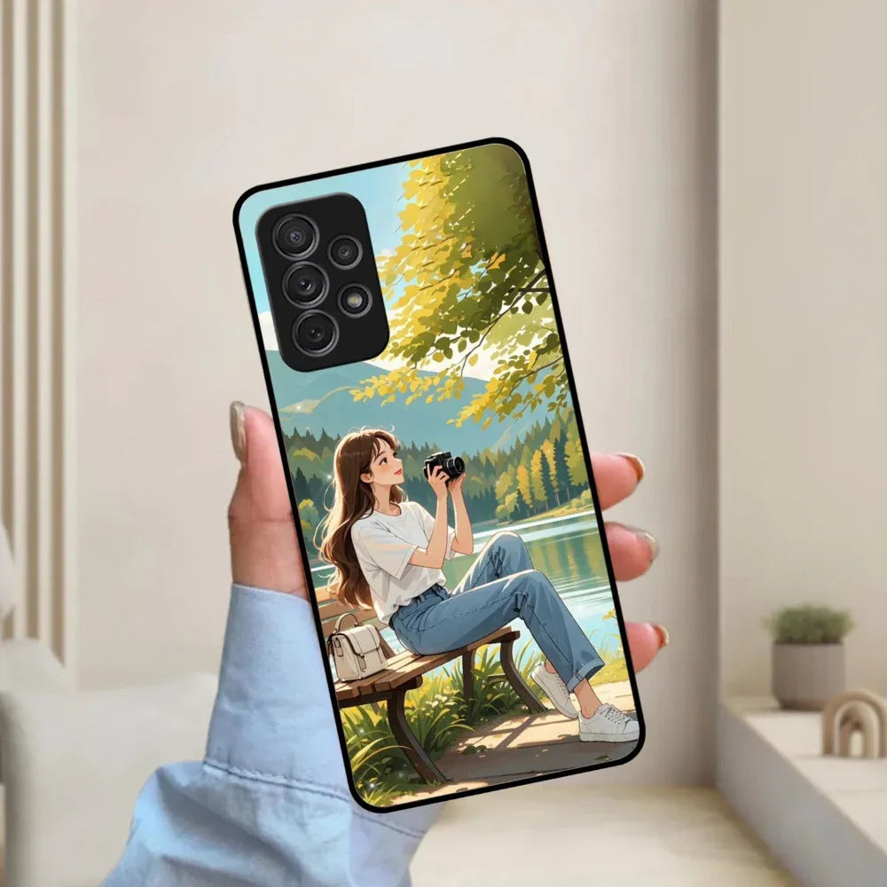 Nature’s Frame Glossy Metal Case Cover For Samsung - ShopOnCliQ