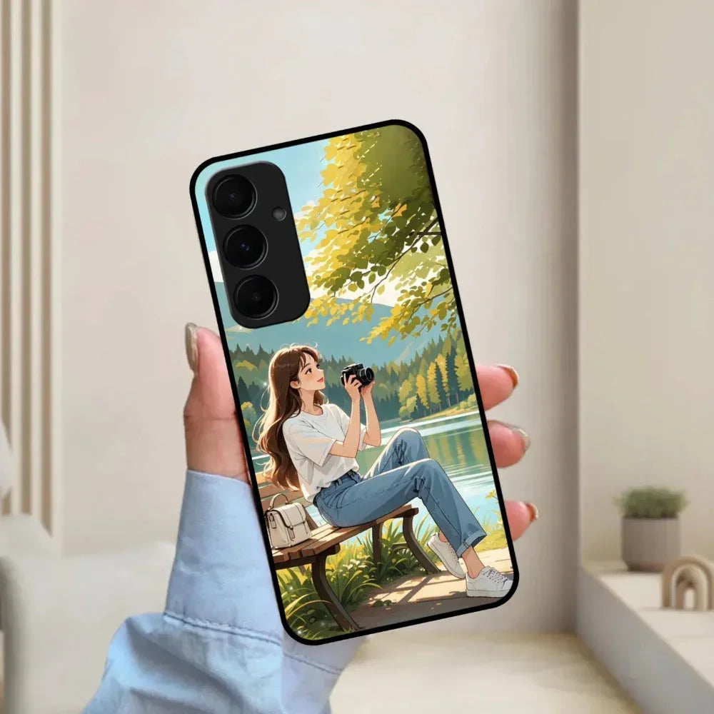 Nature’s Frame Glossy Metal Case Cover For Samsung - ShopOnCliQ