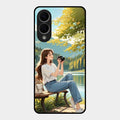 nature s frame glossy metal case cover for Samsung Galaxy S25 Edge 5G