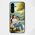 nature s frame glossy metal case cover for Samsung Galaxy S25 FE 5G