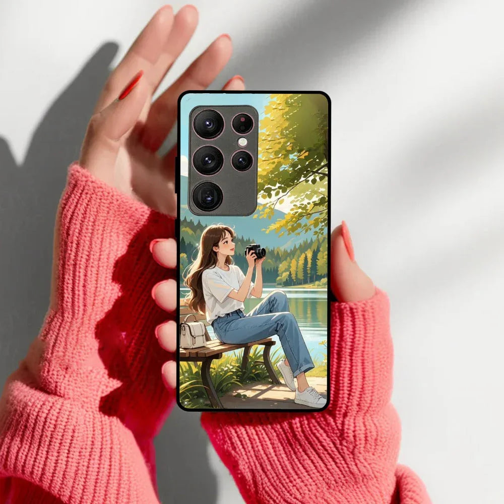 Nature’s Frame Glossy Metal Case Cover For Samsung - ShopOnCliQ