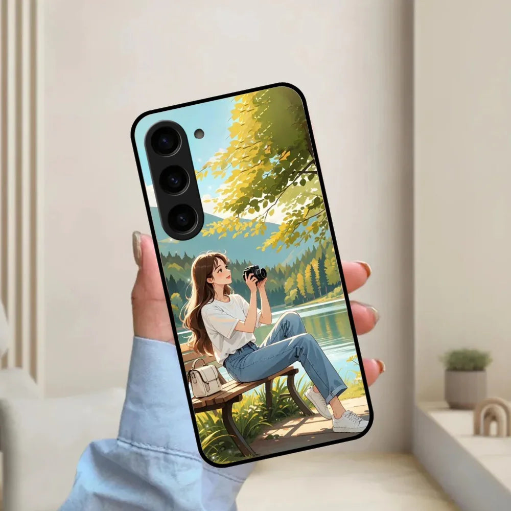 Nature’s Frame Glossy Metal Case Cover For Samsung - ShopOnCliQ