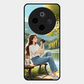 nature s frame glossy metal case cover for Vivo T4 5G