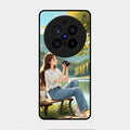 nature s frame glossy metal case cover for Vivo X200 Pro 5G