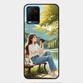 nature s frame glossy metal case cover for Vivo Y33S