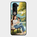 nature s frame glossy metal case cover for Vivo Y400 5G