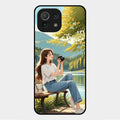nature s frame glossy metal case cover for Xiaomi Mi 11 Lite