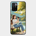 nature s frame glossy metal case cover for Xiaomi Redmi 10 Prime