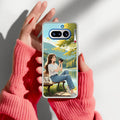 Natures Frame Transparent Silicon Case For Nothing Phone 4A 5G