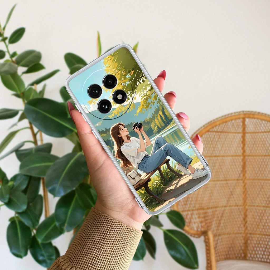 Nature’s Frame Transparent Silicon Case For OnePlus - ShopOnCliQ