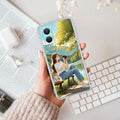 Nature's Frame Transparent Silicon Case For OnePlus Nord CE 4 Lite 5G