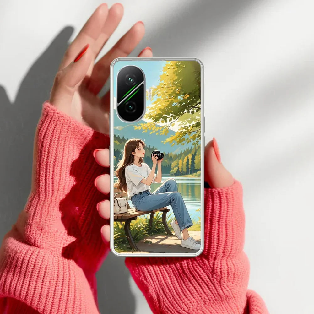 Nature’s Frame Transparent Silicon Case For Poco - ShopOnCliQ