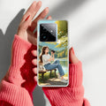 Natures Frame Transparent Silicon Case For Realme GT 7 5G