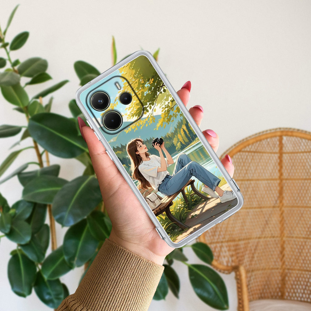 Nature-s Frame Travel Anti Yellow Case For REDMI Note 14 SE 5G