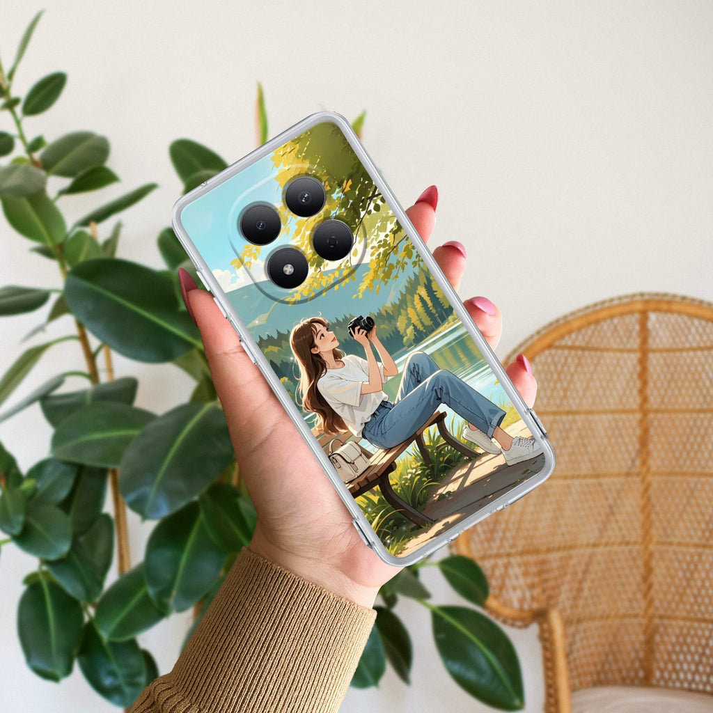 Nature-s Frame Travel Anti Yellow Case For Redmi Note 15 Pro 5G