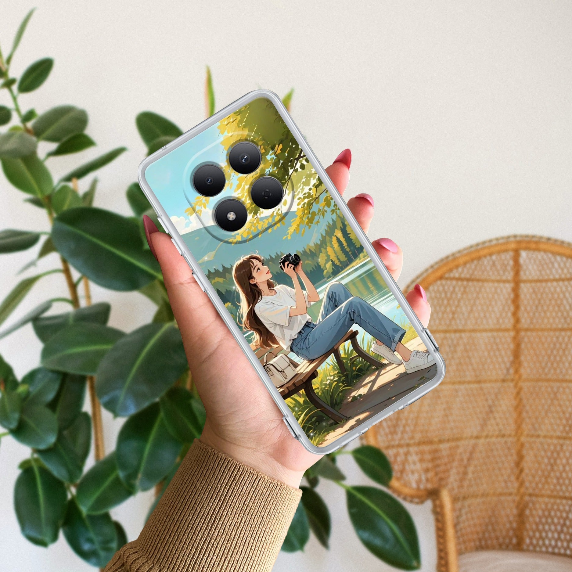 Nature-s Frame Travel Anti Yellow Case For Redmi Note 15 Pro Plus 5G