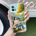 Natures Frame Anti Yellow Case For Vivo T1 5G