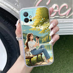Natures Frame Anti Yellow Case For Vivo T1 5G