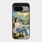 Nature's Frame Glass Case Cover For Google Pixel 9 5G