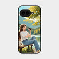 Nature’s Frame Glass Case Cover For Google Pixel 9A 5G
