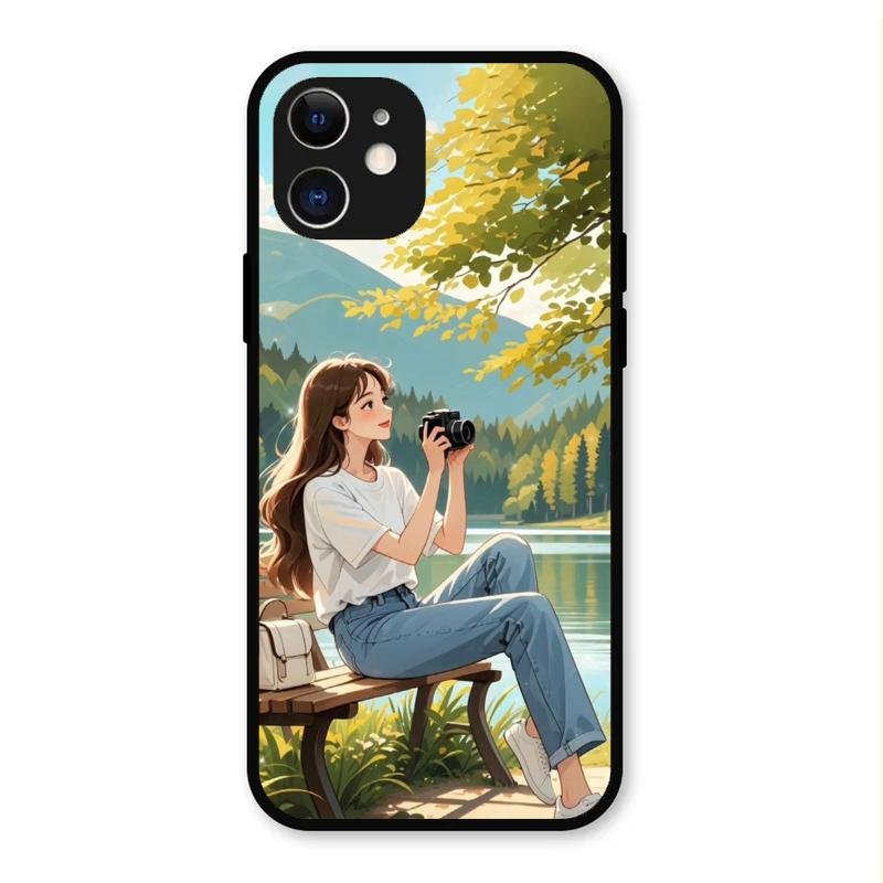 Nature’s Frame Glass Case Cover For iPhone 12