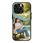 Nature's Frame Glass Case Cover For iPhone 14 Pro Max