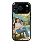 Nature's Frame Glass Case Cover For iPhone 17 Pro Max