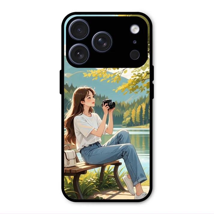 Nature’s Frame Glass Case Cover For iPhone 17 Pro Max