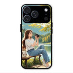 Nature's Frame Glass Case Cover For iPhone 17 Pro