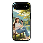 Nature's Frame Glass Case Cover For iPhone Air