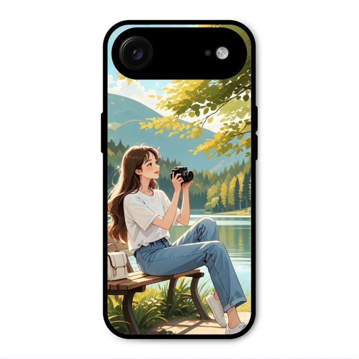 Nature’s Frame Glass Case Cover For iPhone Air