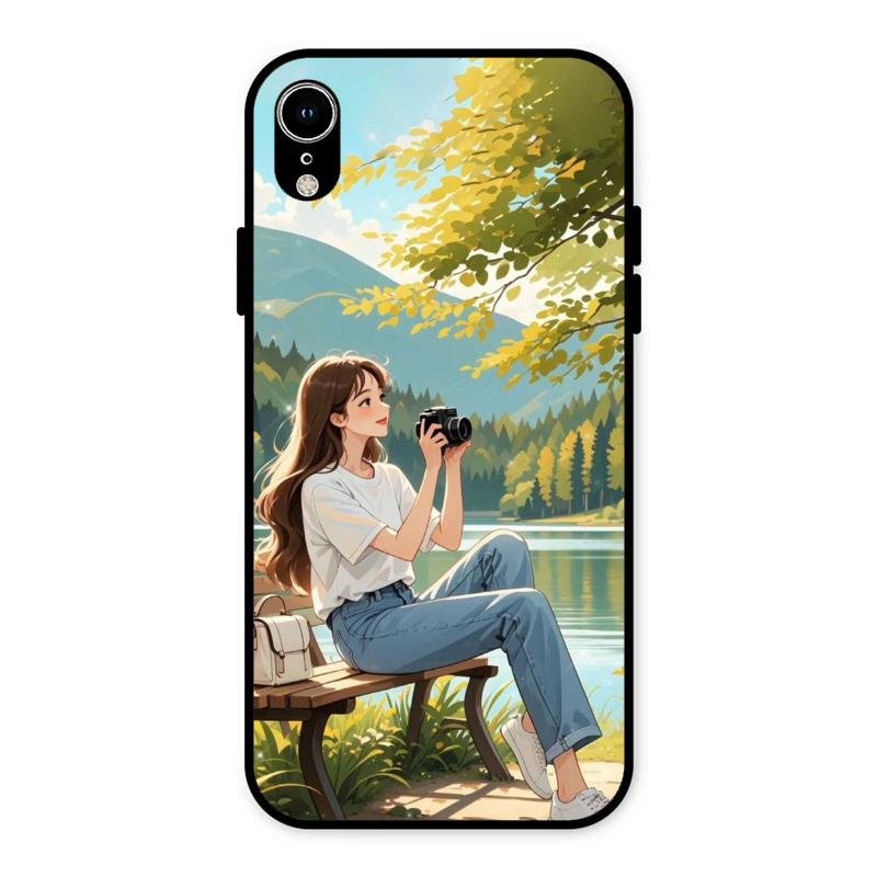 Nature’s Frame Glass Case Cover For iPhone XR