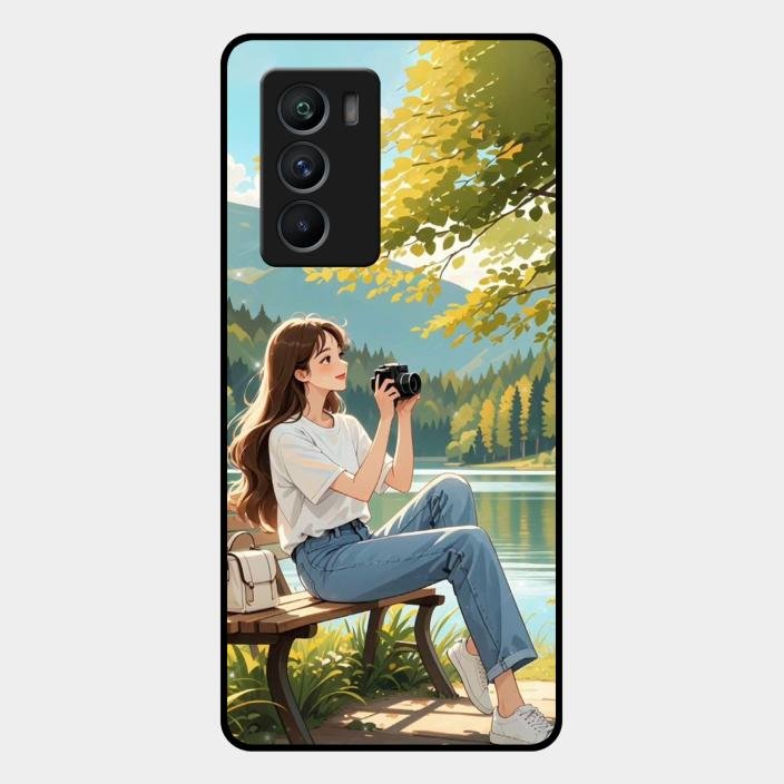 Nature’s Frame Glass Case Cover For Iqoo 9 Se 5G