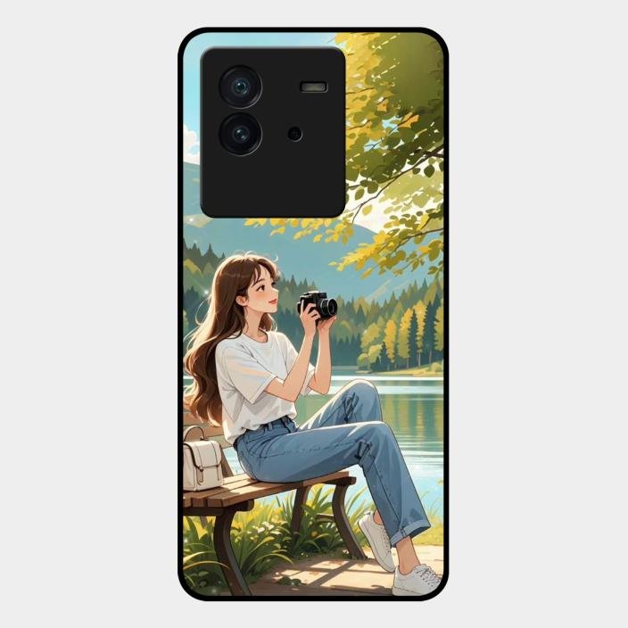 Nature’s Frame Glass Case Cover For Iqoo Neo 6 5G