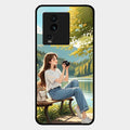 Nature’s Frame Glass Case Cover For Iqoo Neo 7 5G