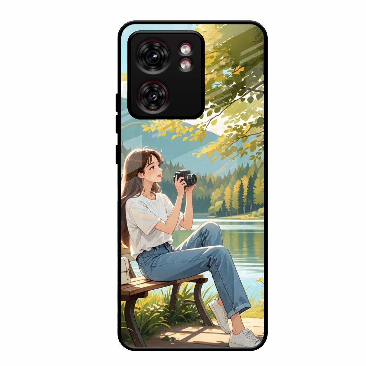 Nature’s Frame Glass Case Cover For Motorola Edge 40