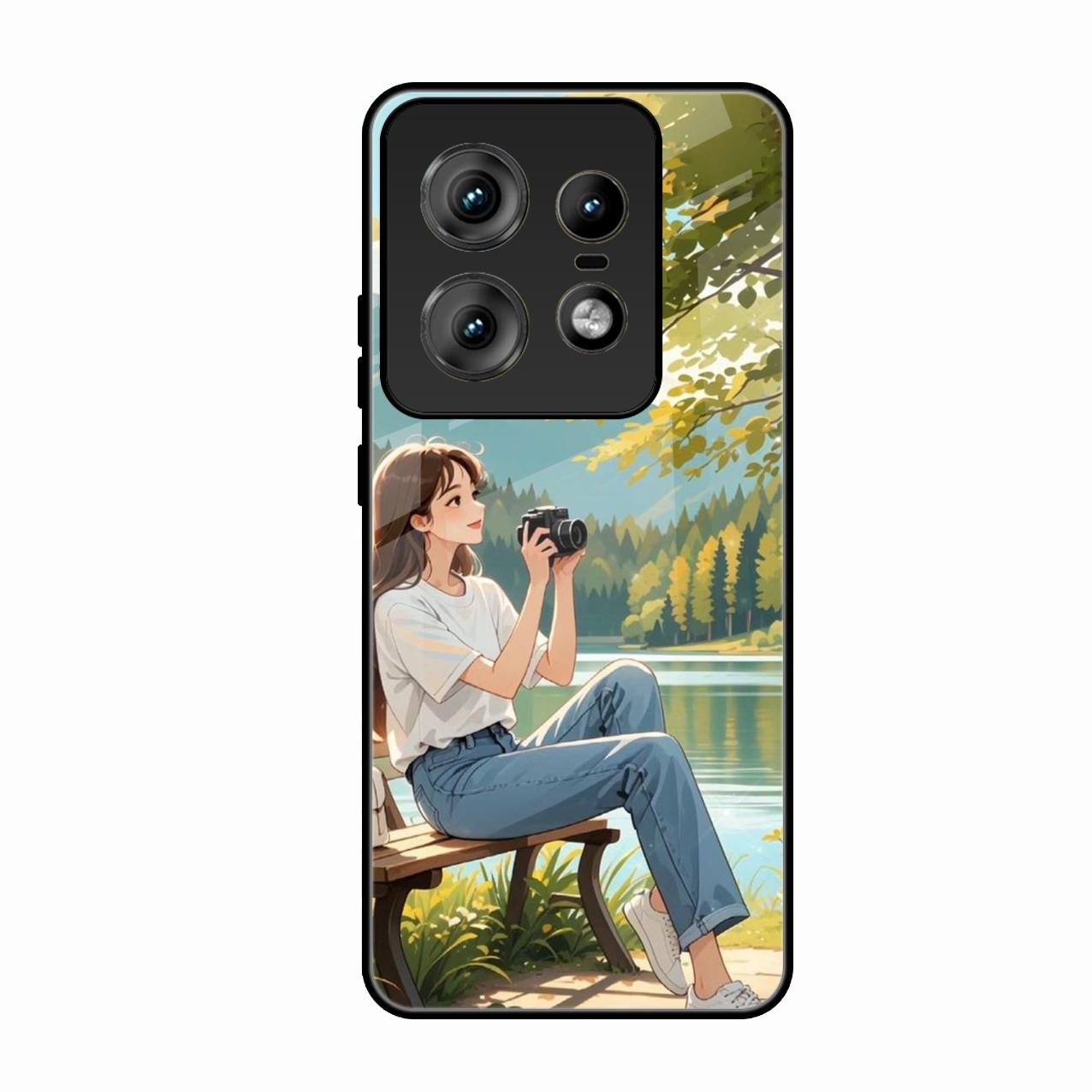 Nature’s Frame Glass Case Cover For Motorola Edge 50 Pro
