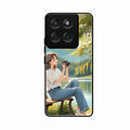 Nature’s Frame Glass Case Cover For Motorola G67 Power 5G