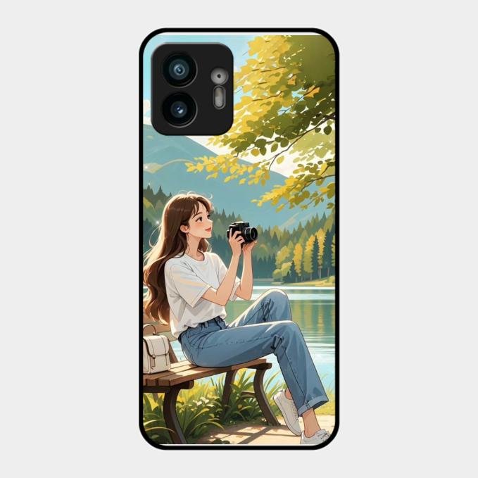 Nature’s Frame Glass Case Cover For Nothing Phone 2