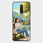 Nature's Frame Glass Case Cover For Oneplus 8