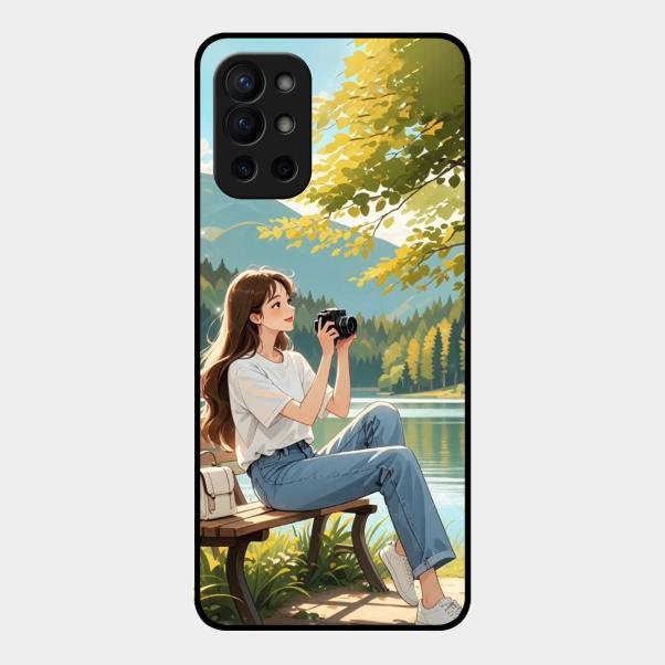 Nature’s Frame Glass Case Cover For Oneplus 9R 5G